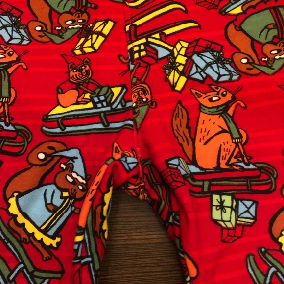 Rare NWOT LuLaRoe Squirrel Leggings. - Picture 3 of 8